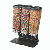 Black Triple Food Dispenser
